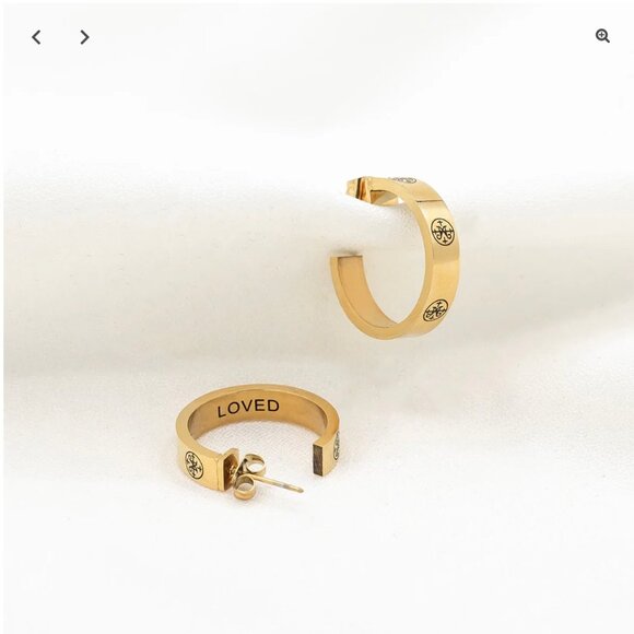 My Saint My Hero Jewelry - My Saint My Hero: THE GREATEST LOVE Shema Earrings NEW IN BOX